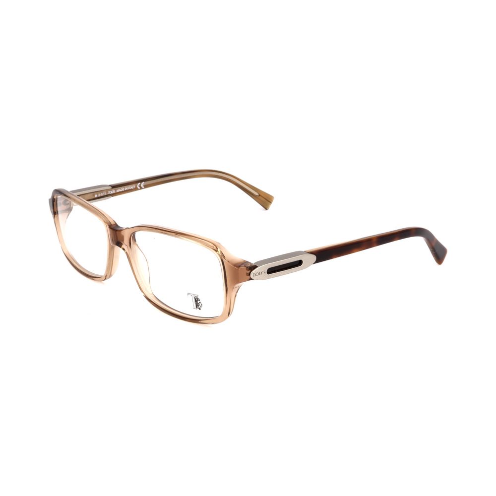 Tod's Brillenfassung aus braunem Acetat