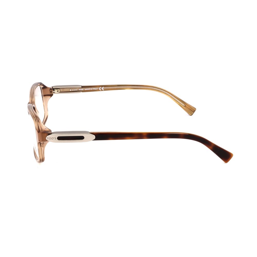 Tod's Brillenfassung aus braunem Acetat