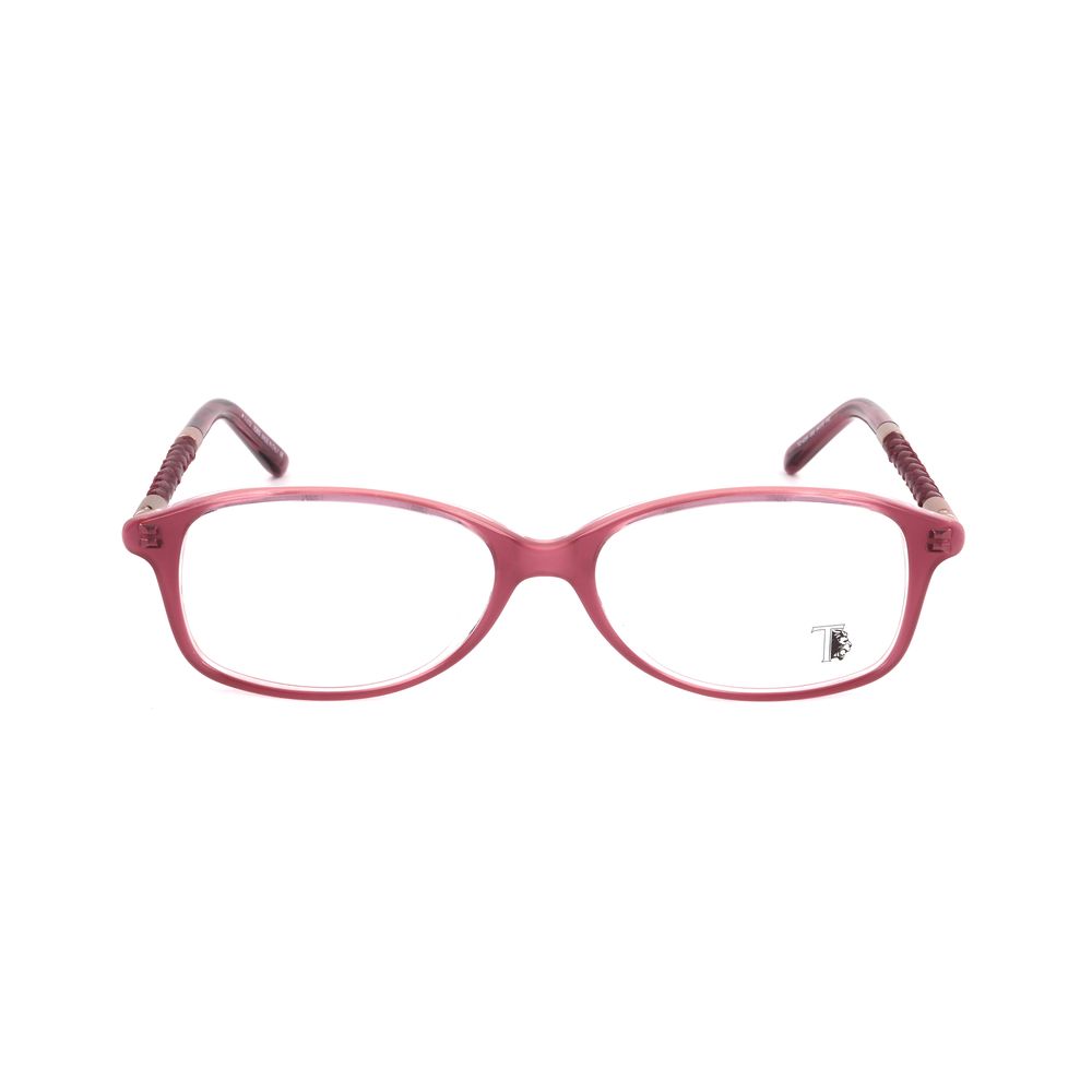 Tod's Rote Acetat-Brillengestelle