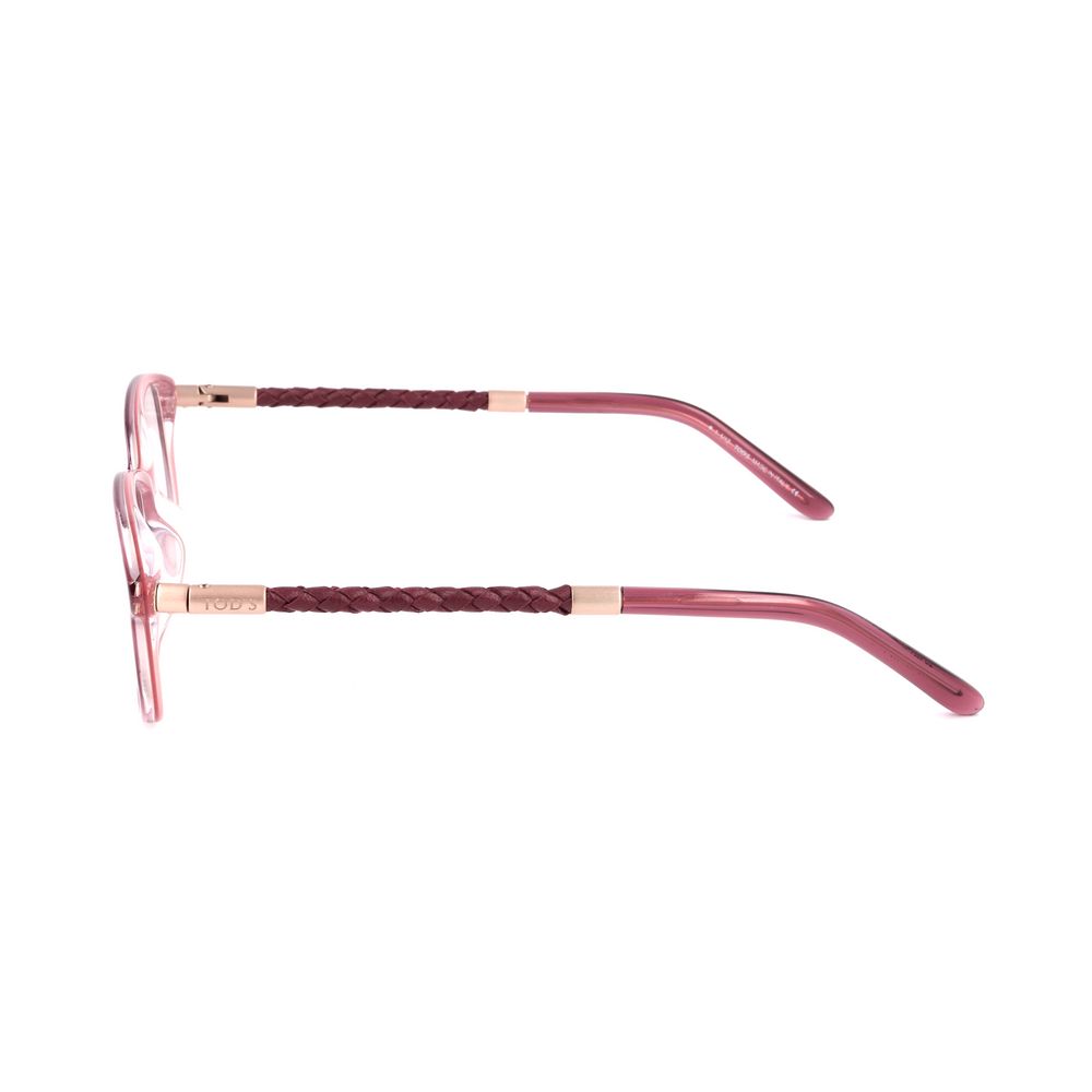 Tod's Rote Acetat-Brillengestelle