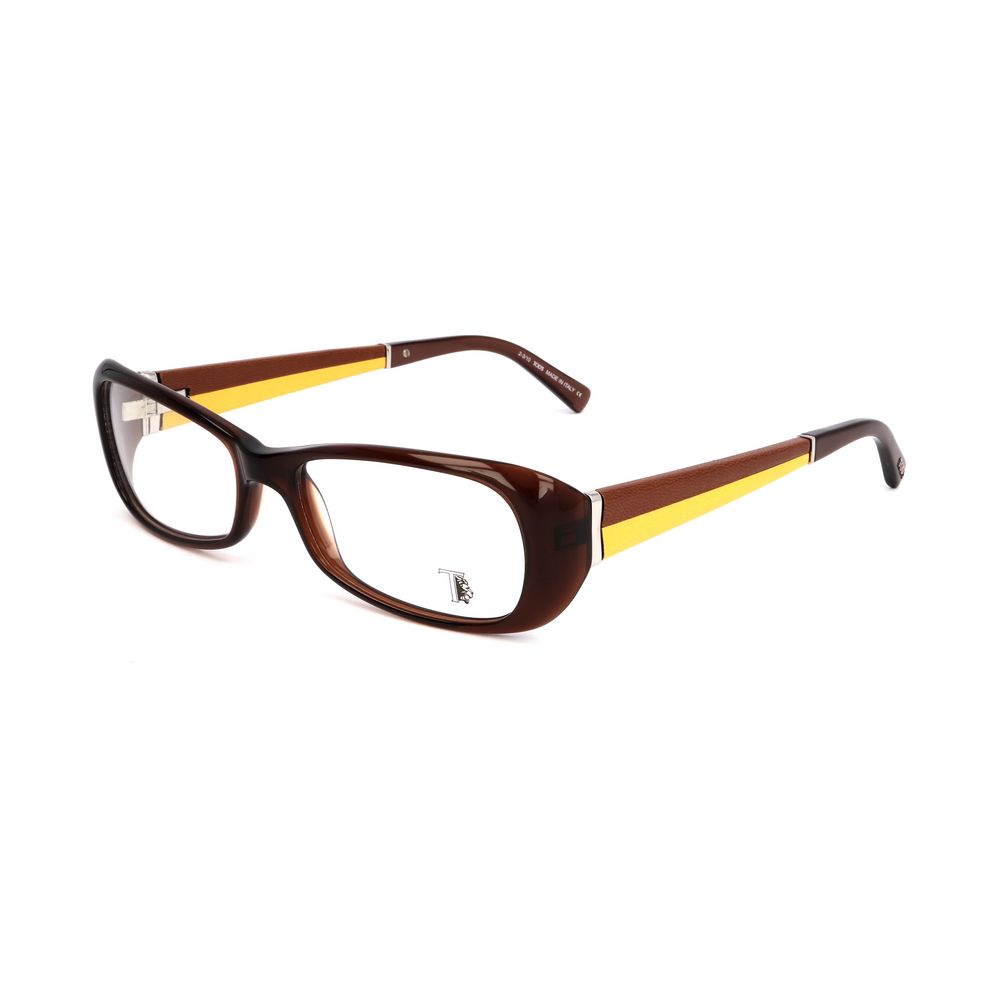 Tod's Brillenfassung aus braunem Acetat