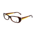 Tod's Brillenfassung aus braunem Acetat