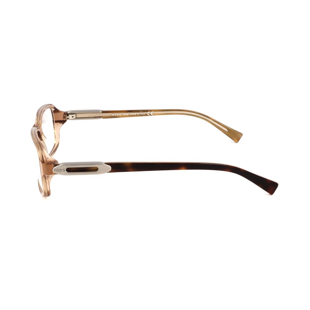 Tod's Brillenrahmen aus braunem Acetat