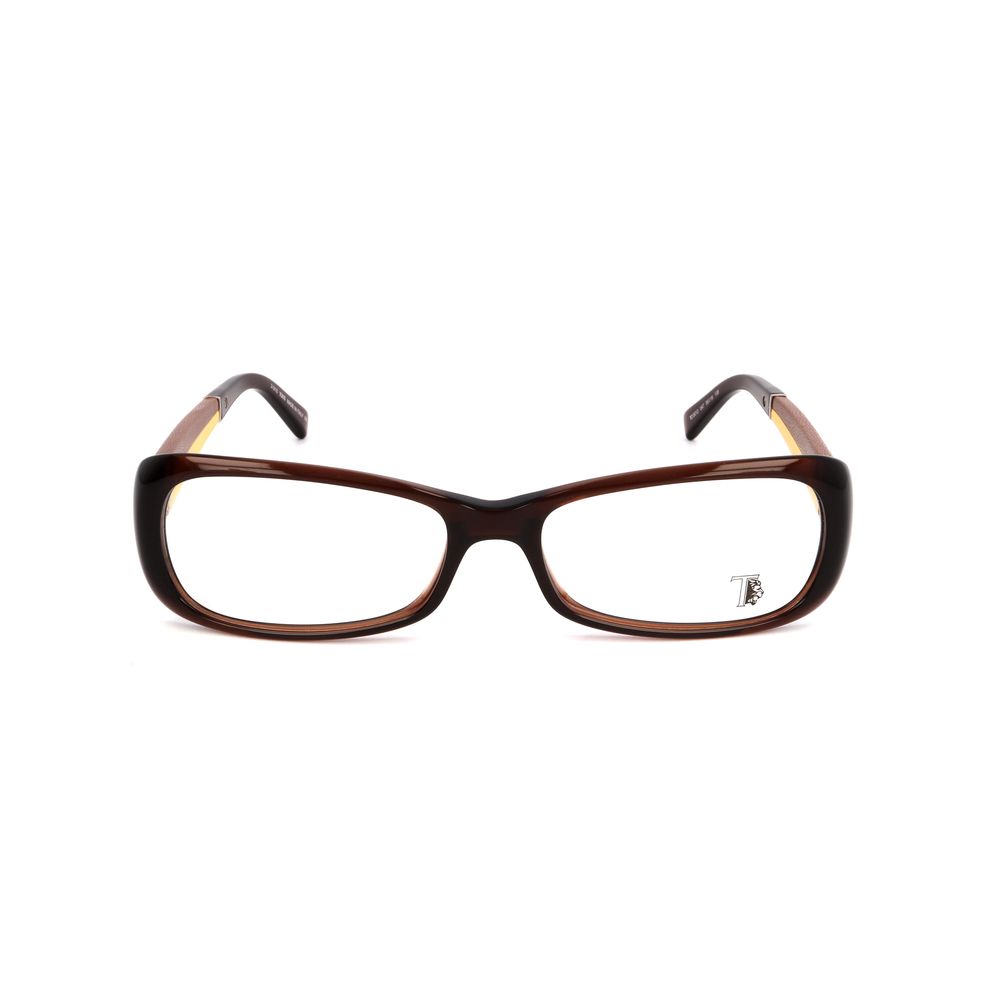 Tod's Brillenfassung aus braunem Acetat