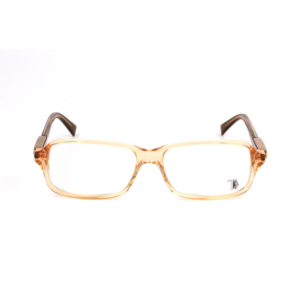 Tod's Oranger Rahmen aus Acetat