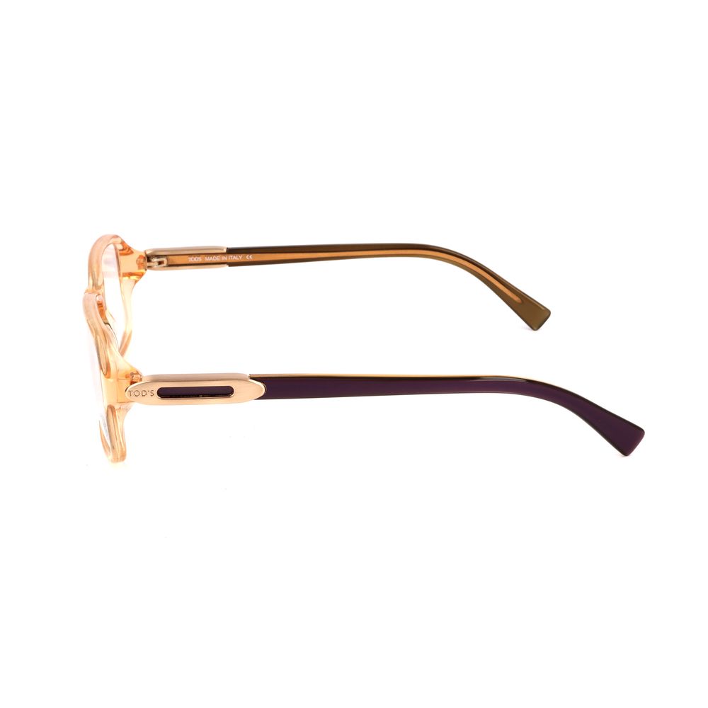 Tod's Oranger Rahmen aus Acetat