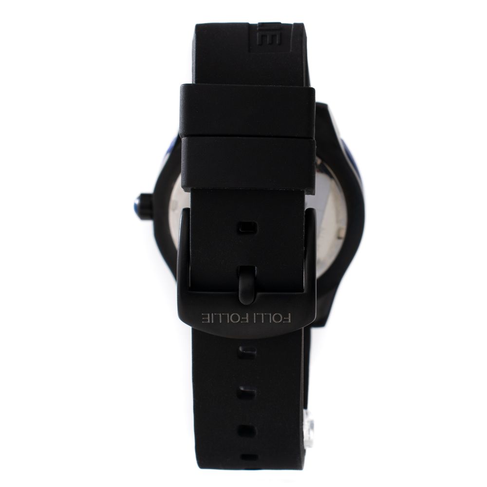 Folli Follie Black Synthetic Sports Watch