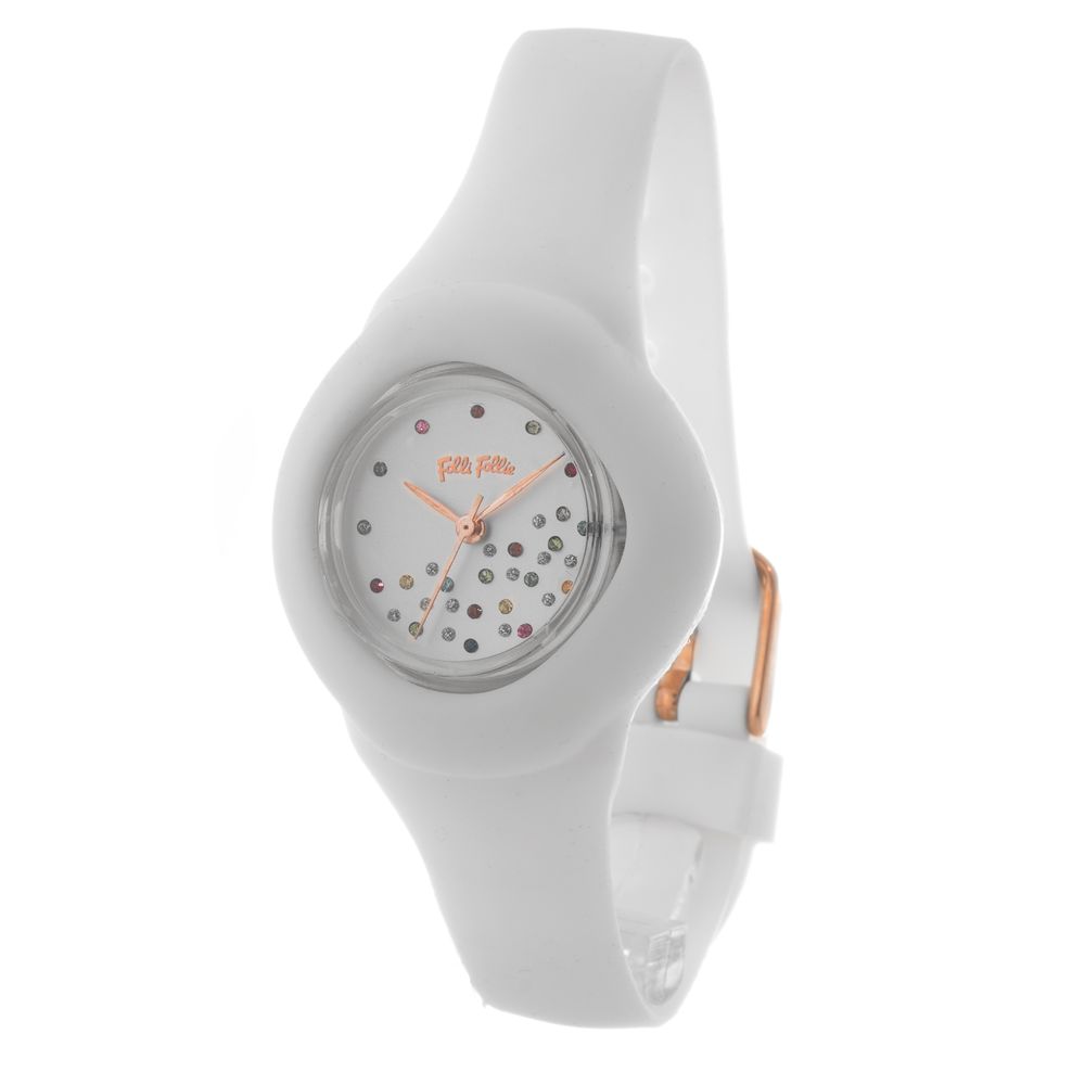 Folli Follie Black Synthetic Sports Watch