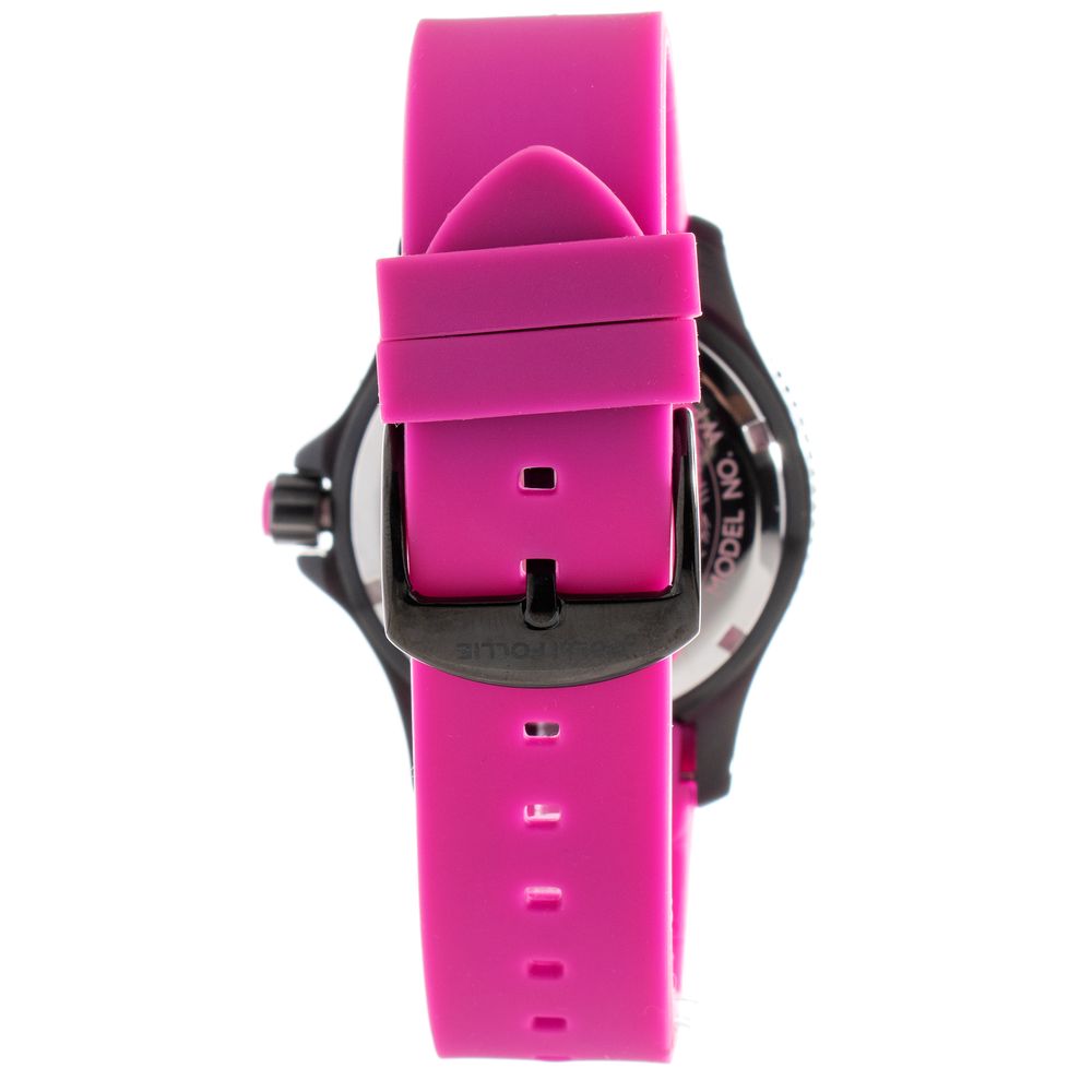 Folli Follie Lila Sportliche Kunststoff-Armbanduhr