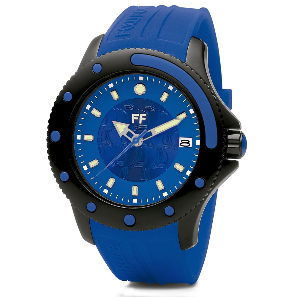 Folli Follie Synthetic Sports Watch in Blue