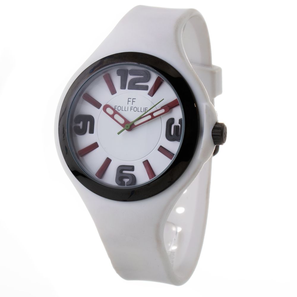 Folli Follie White Synthetic Sports Watch