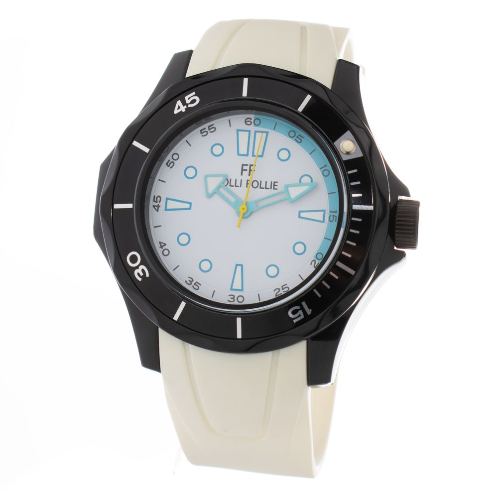 Folli Follie White Synthetic Sports Watch