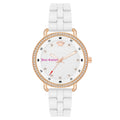 Juicy Couture Elegant White Metal Watch