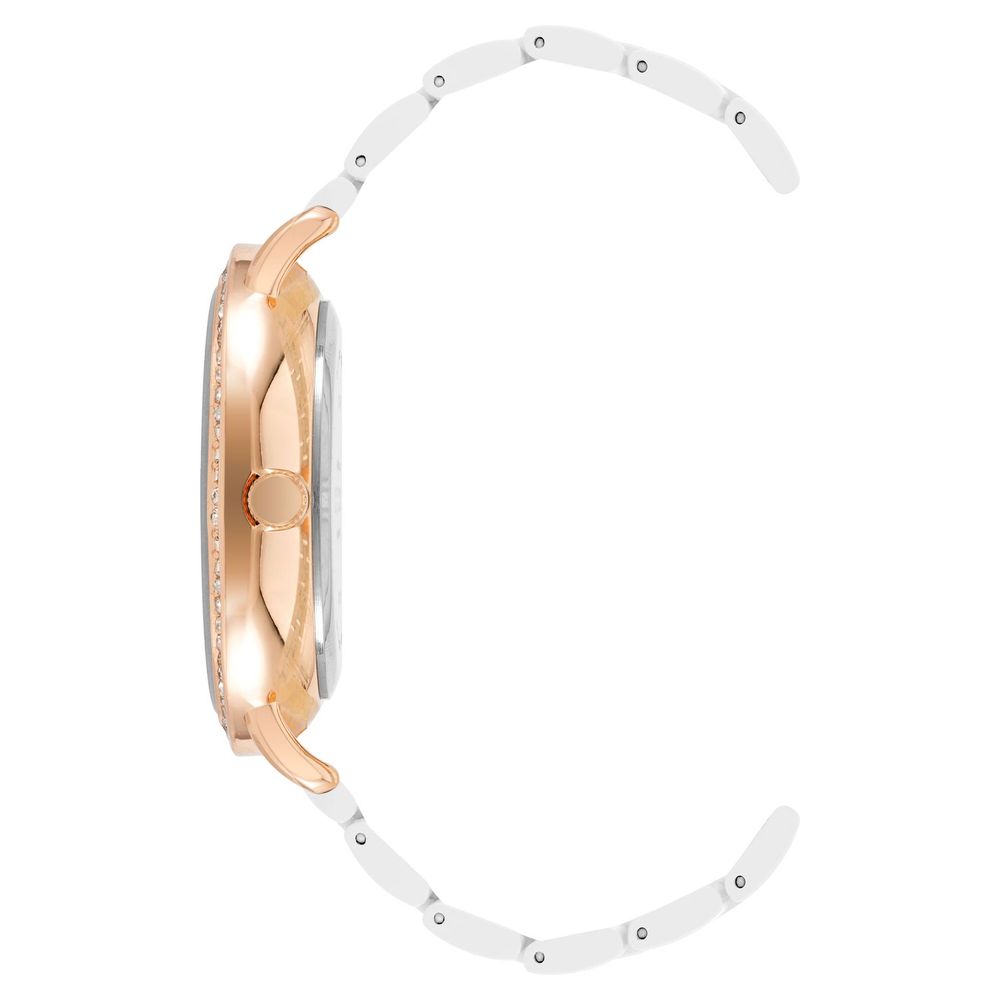 Juicy Couture Elegant White Metal Watch