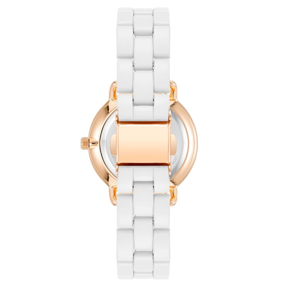 Juicy Couture Elegant White Metal Watch