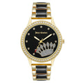 Juicy Couture Metall-Armbanduhr mit mehrfarbigem Zifferblatt
