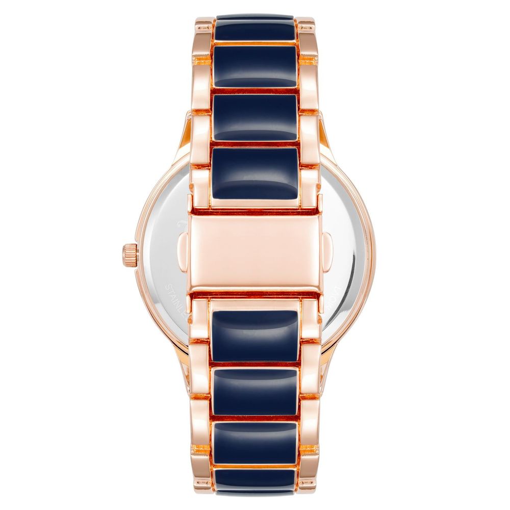 Juicy Couture Metall-Armbanduhr mit Multicolor-Zifferblatt
