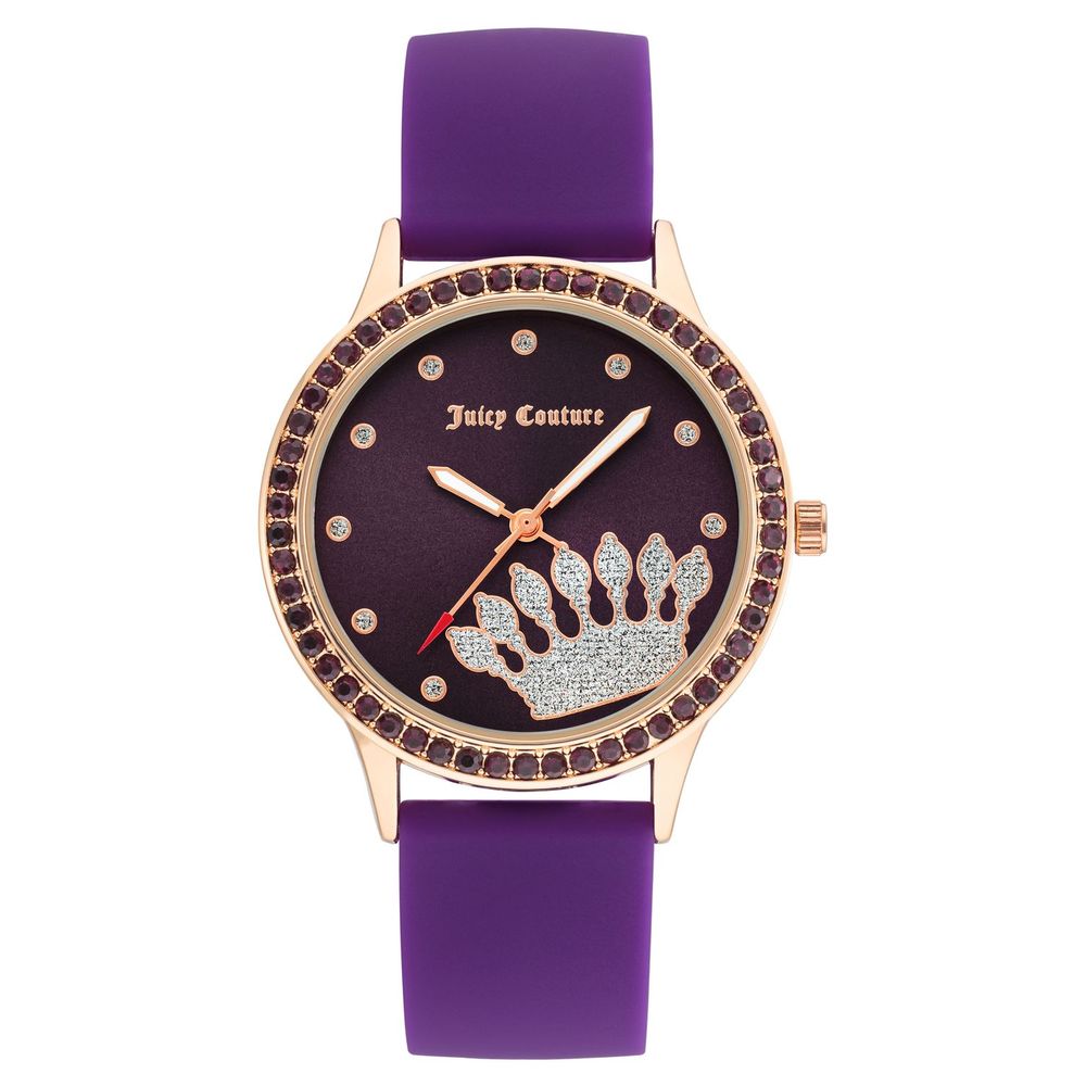 Juicy Couture Synthetische Lila Damenuhr