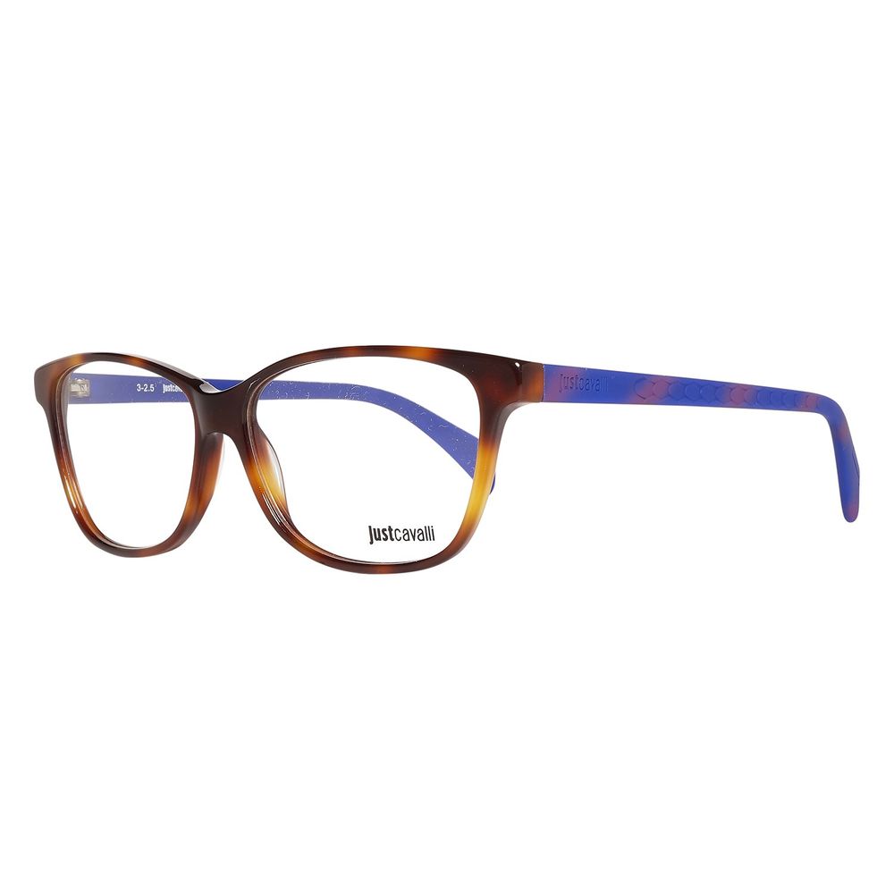Just Cavalli Brown Plastic Eyeglass Frames