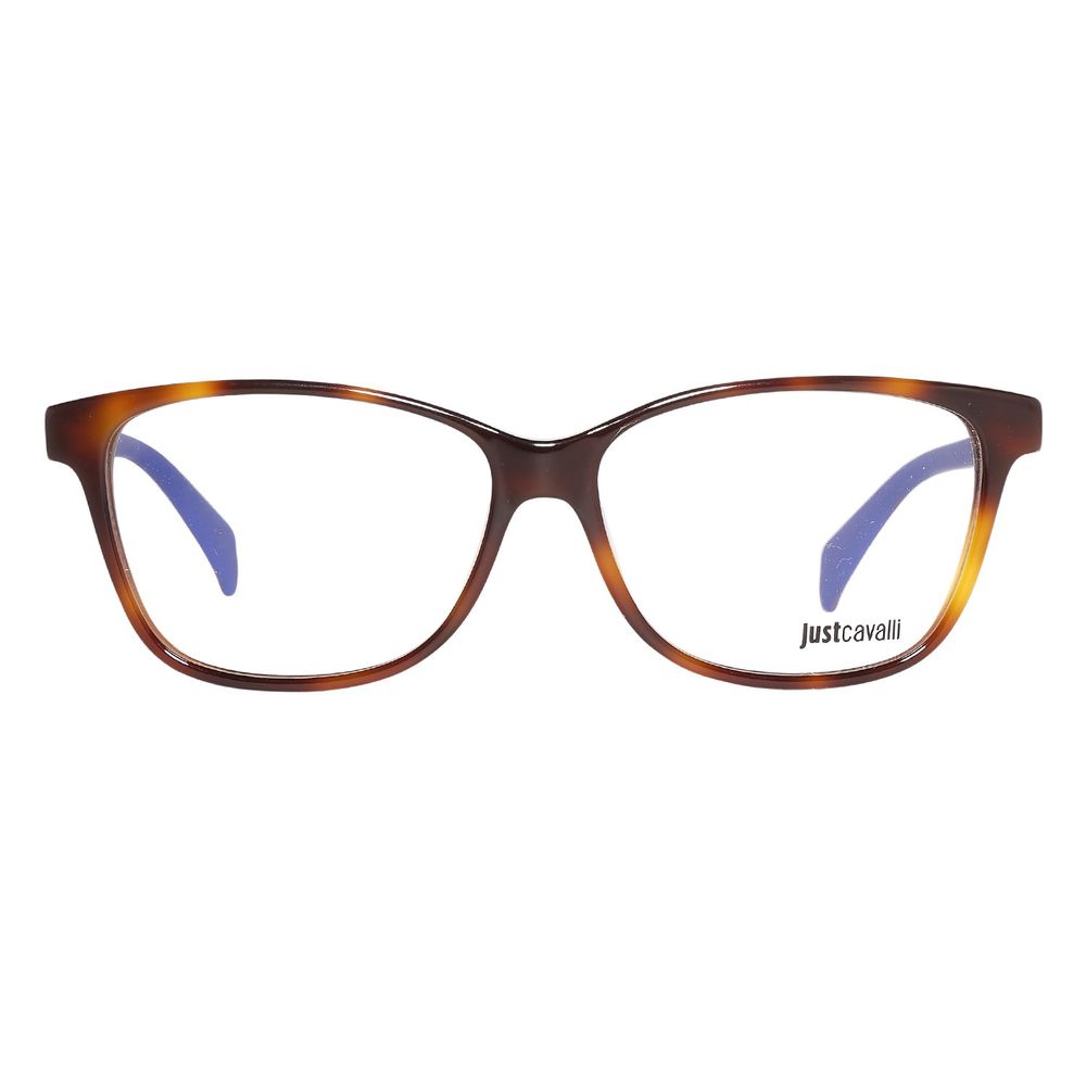 Just Cavalli Brown Plastic Eyeglass Frames