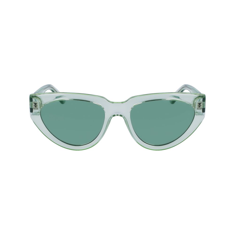 Karl Lagerfeld Grün gespritzte Sonnenbrille