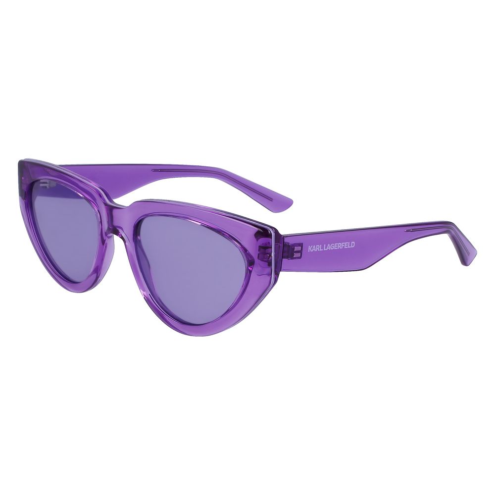 Karl Lagerfeld Lilac Sprayed Sunglasses