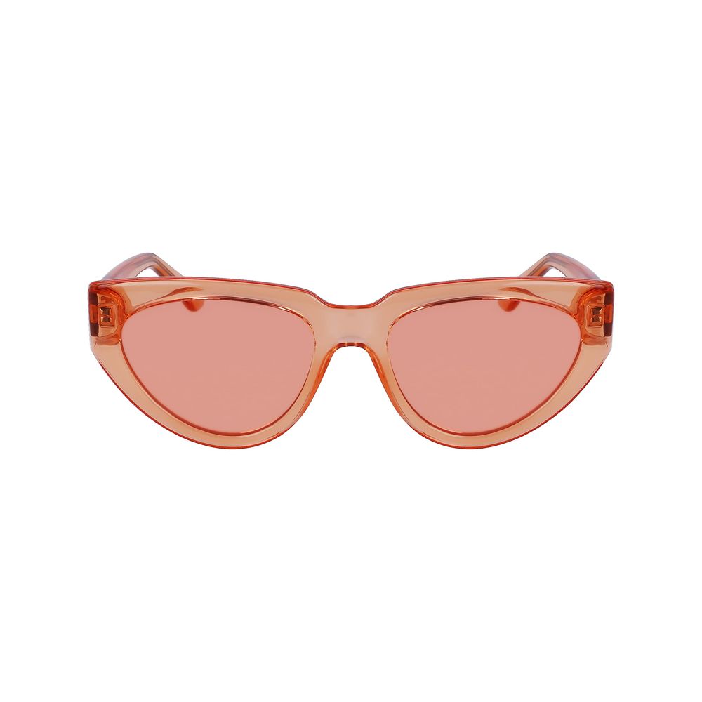 Karl Lagerfeld Orange Spatter Sunglasses