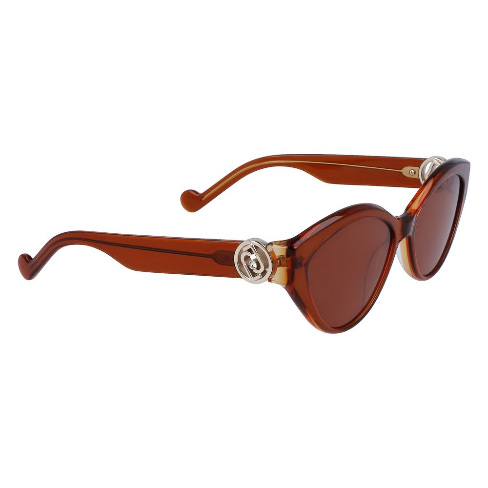 Liu Jo Braune Sonnenbrille aus Acetat