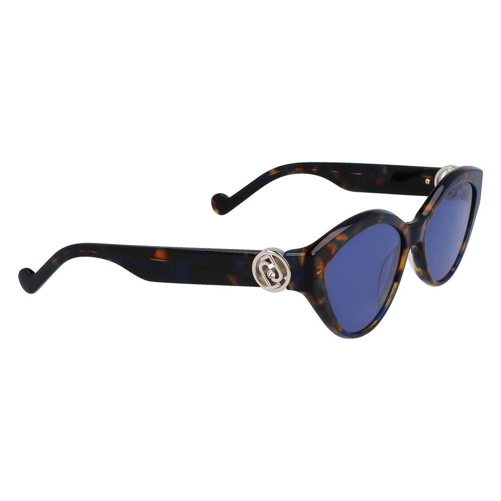 Liu Jo Blaue Sonnenbrille aus Acetat