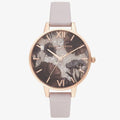 Olivia Burton Faux Leather Multicolor Wristwatch