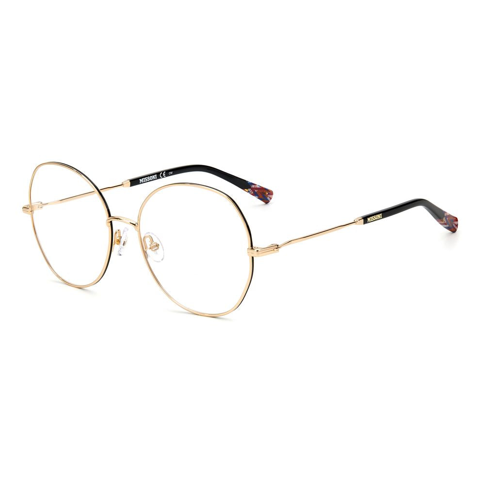 Missoni Bicolor-Metallbrille (Gestelle)