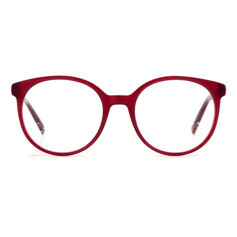 Missoni Rote Acetat-Brillen (Gestelle)