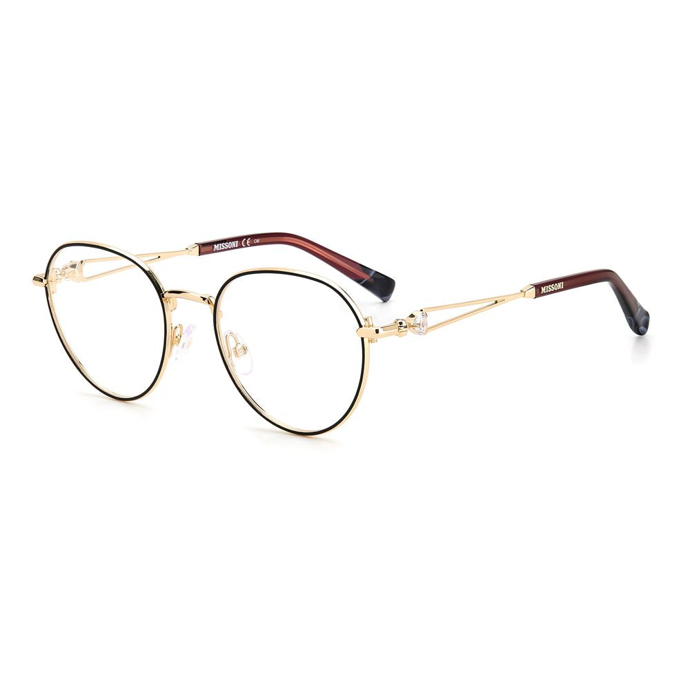 Missoni Bicolor-Metallbrille (Gestelle)