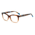Missoni Brillenrahmen aus braunem Acetat