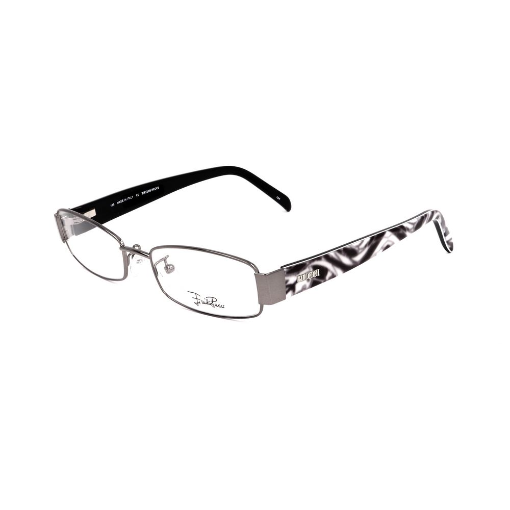 Emilio Pucci Grey Metal Eyeglasses (Frames)
