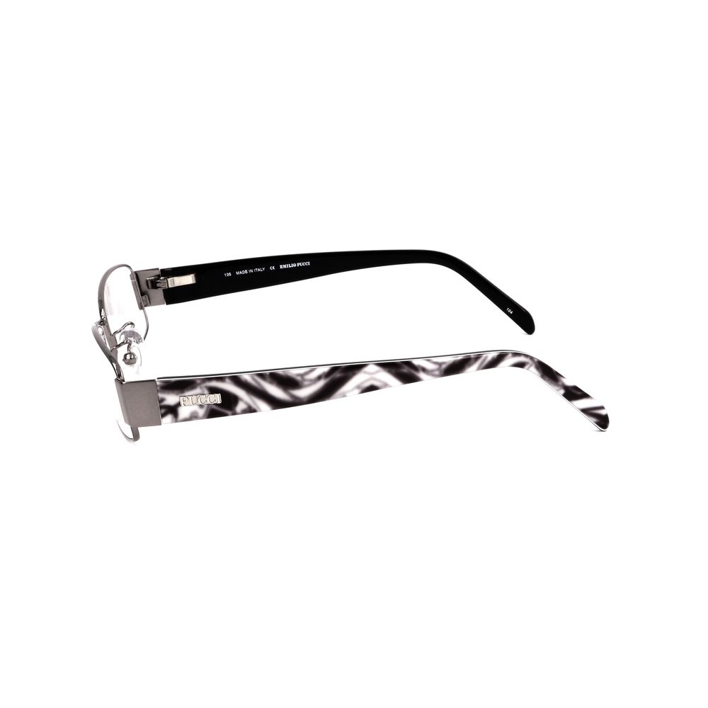 Emilio Pucci Grey Metal Eyeglasses (Frames)
