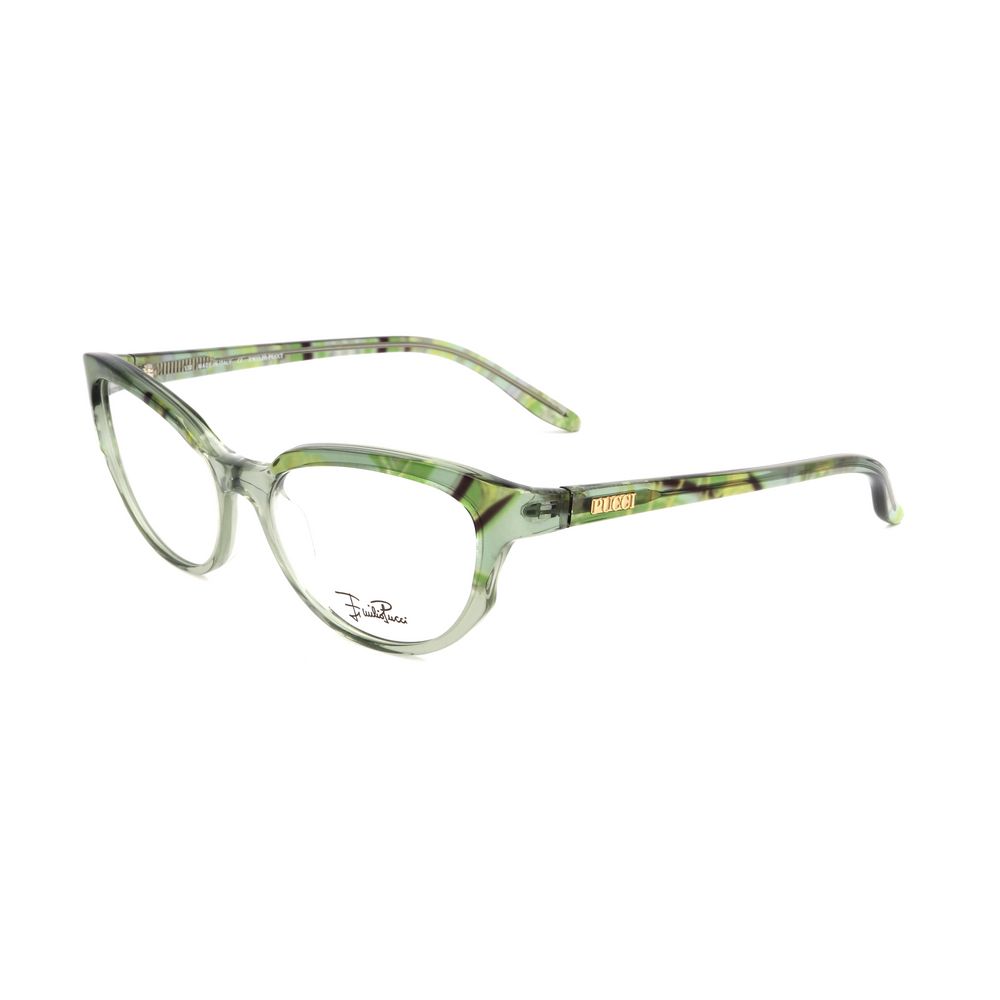 Emilio Pucci Grüne Kunststoffbrille (Gestelle)