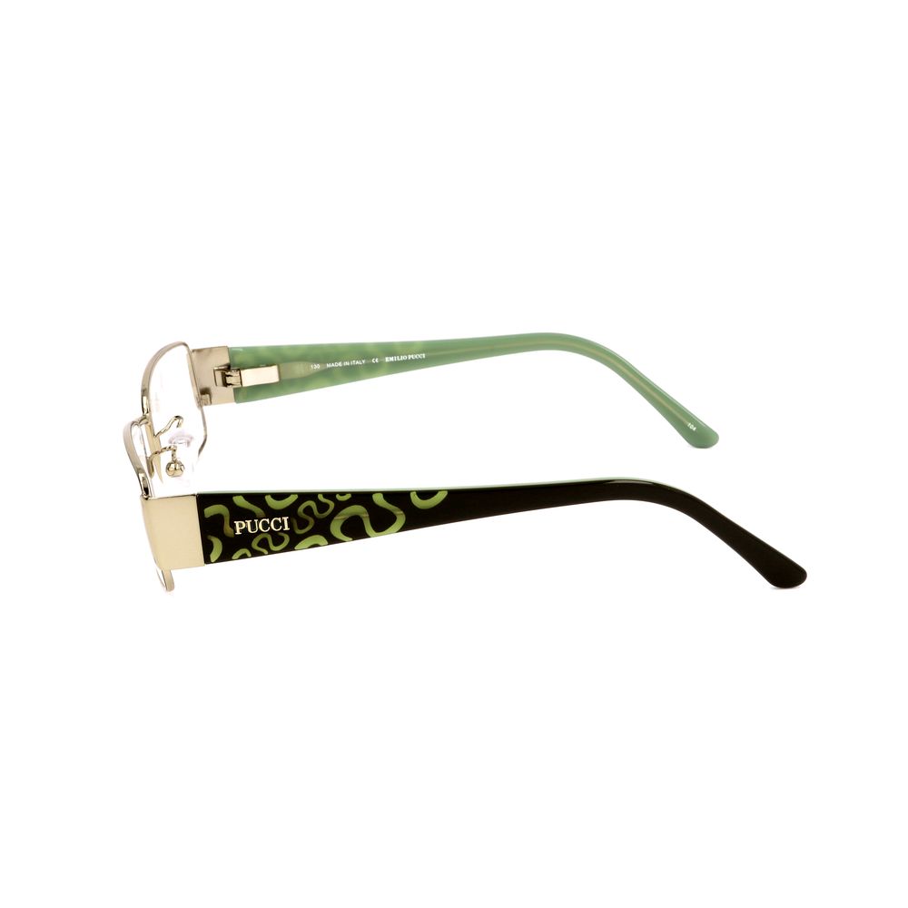 Emilio Pucci Colorful Metal Eyeglass Frames