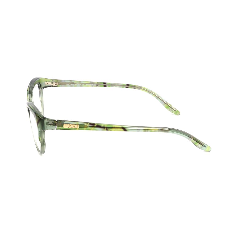 Emilio Pucci Grüne Kunststoffbrille (Gestelle)
