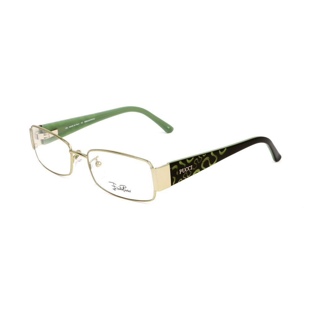 Emilio Pucci Colorful Metal Eyeglass Frames