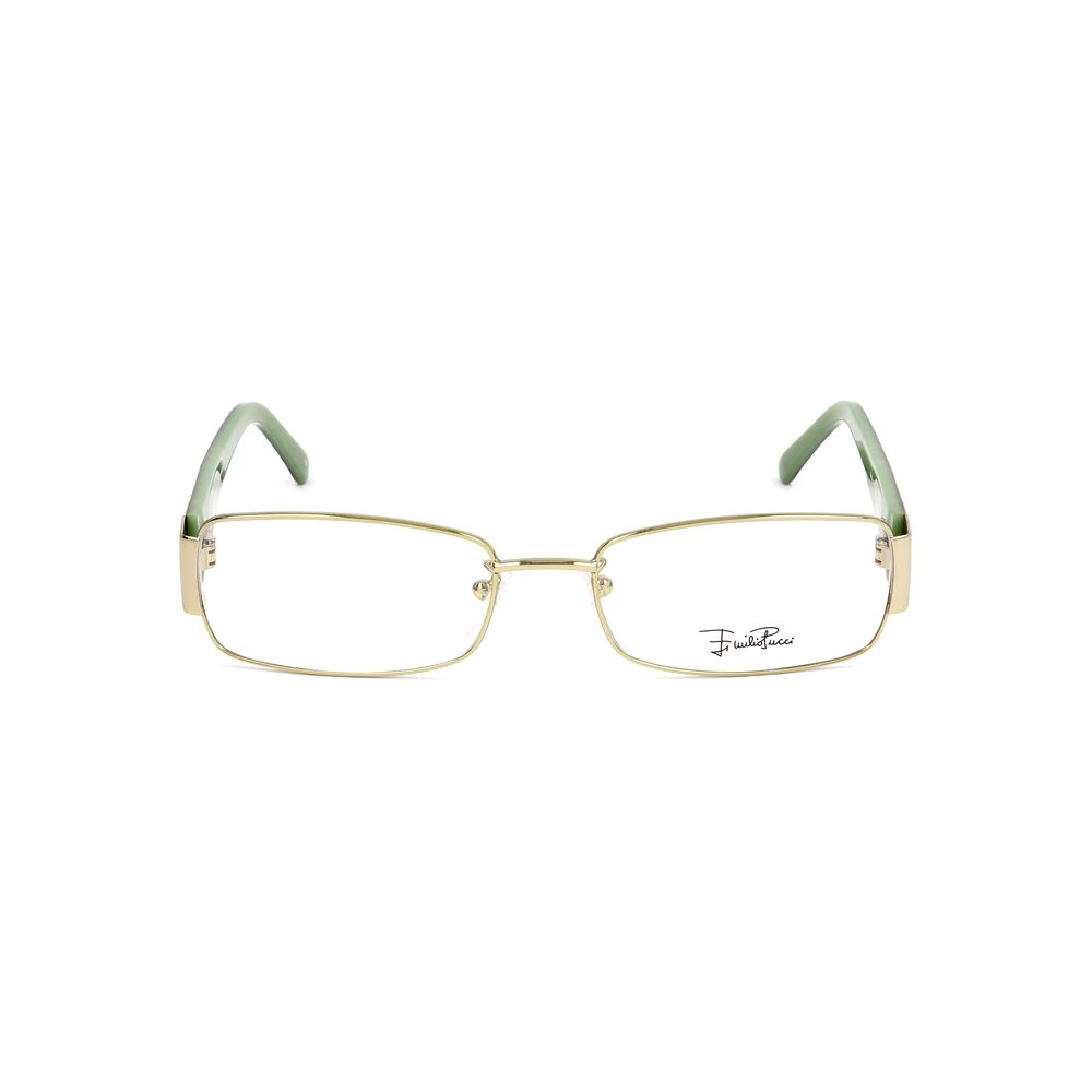 Emilio Pucci Colorful Metal Eyeglass Frames