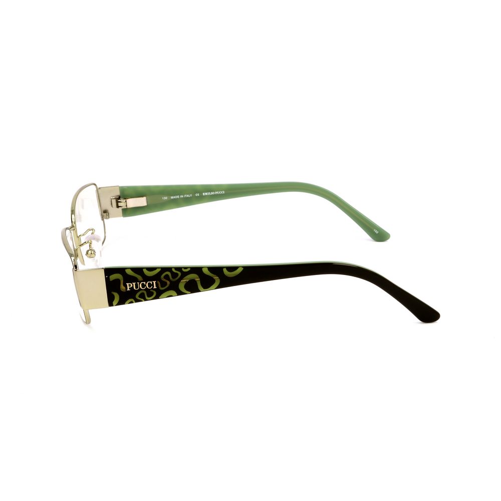 Emilio Pucci Colorful Metal Eyeglass Frames