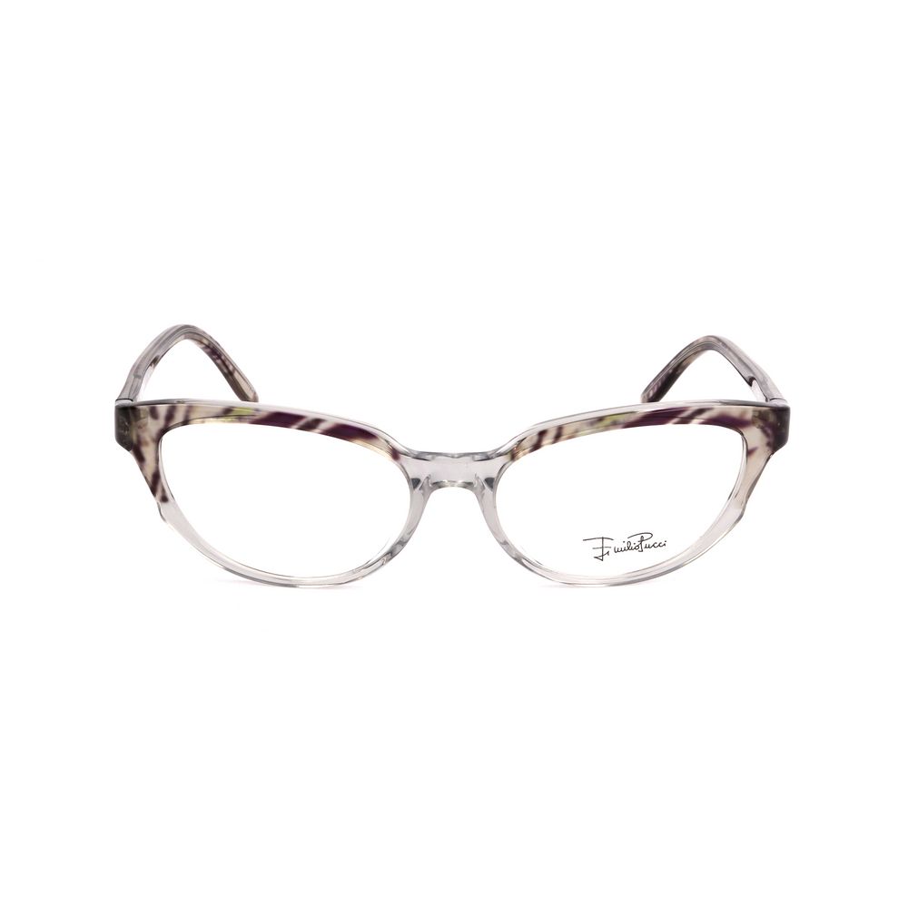 Emilio Pucci Grey Plastic Eyeglasses (Frames)