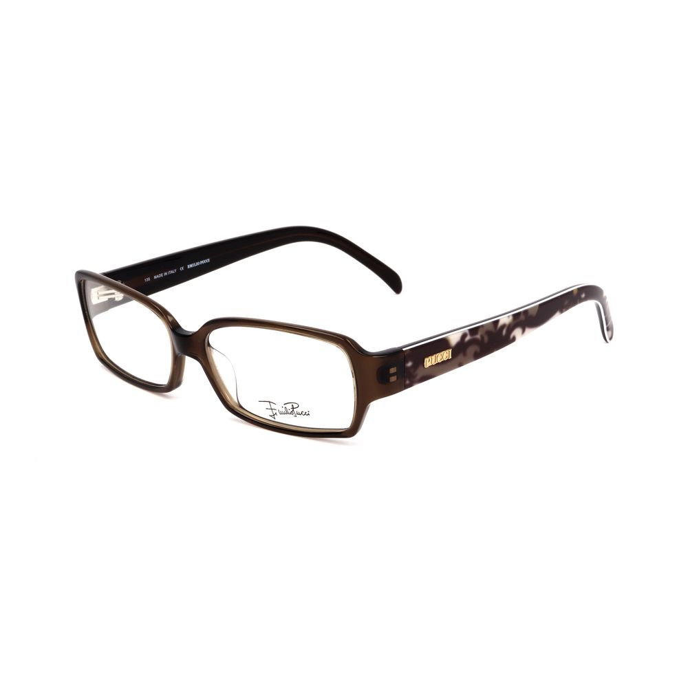 Emilio Pucci Bicolor Plastic Eyeglass Frames