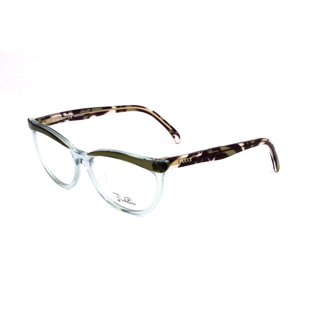 Emilio Pucci Grüne Kunststoffbrille (Gestelle)