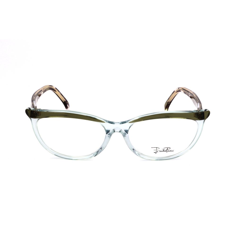 Emilio Pucci Grüne Kunststoffbrille (Gestelle)