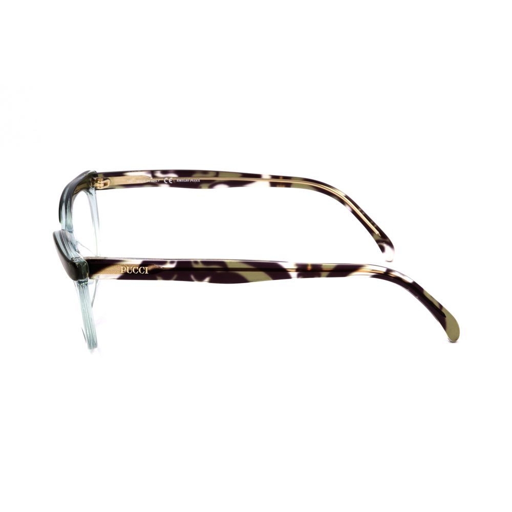 Emilio Pucci Grüne Kunststoffbrille (Gestelle)