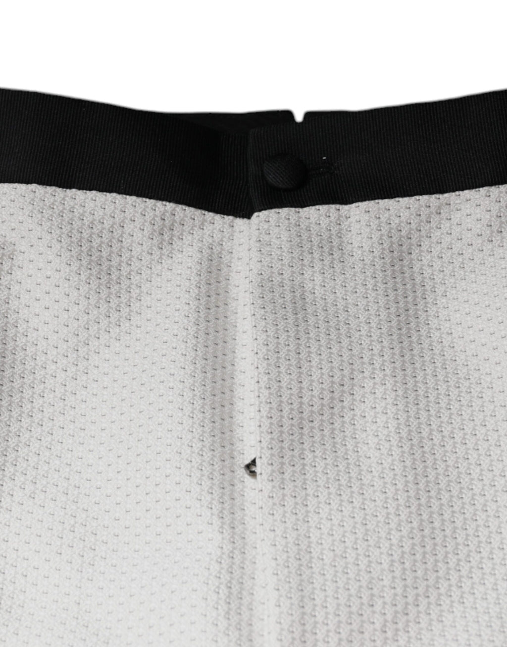 Dolce & Gabbana White Formal Polyester Dress Pants