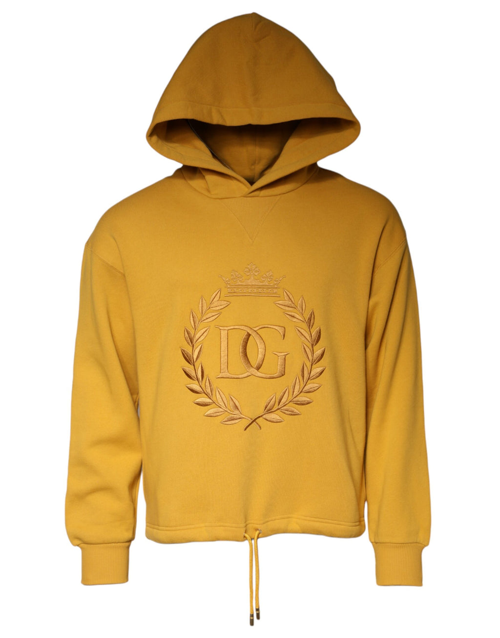 Dolce & Gabbana Mustard DG Hoodie for Men Pullover