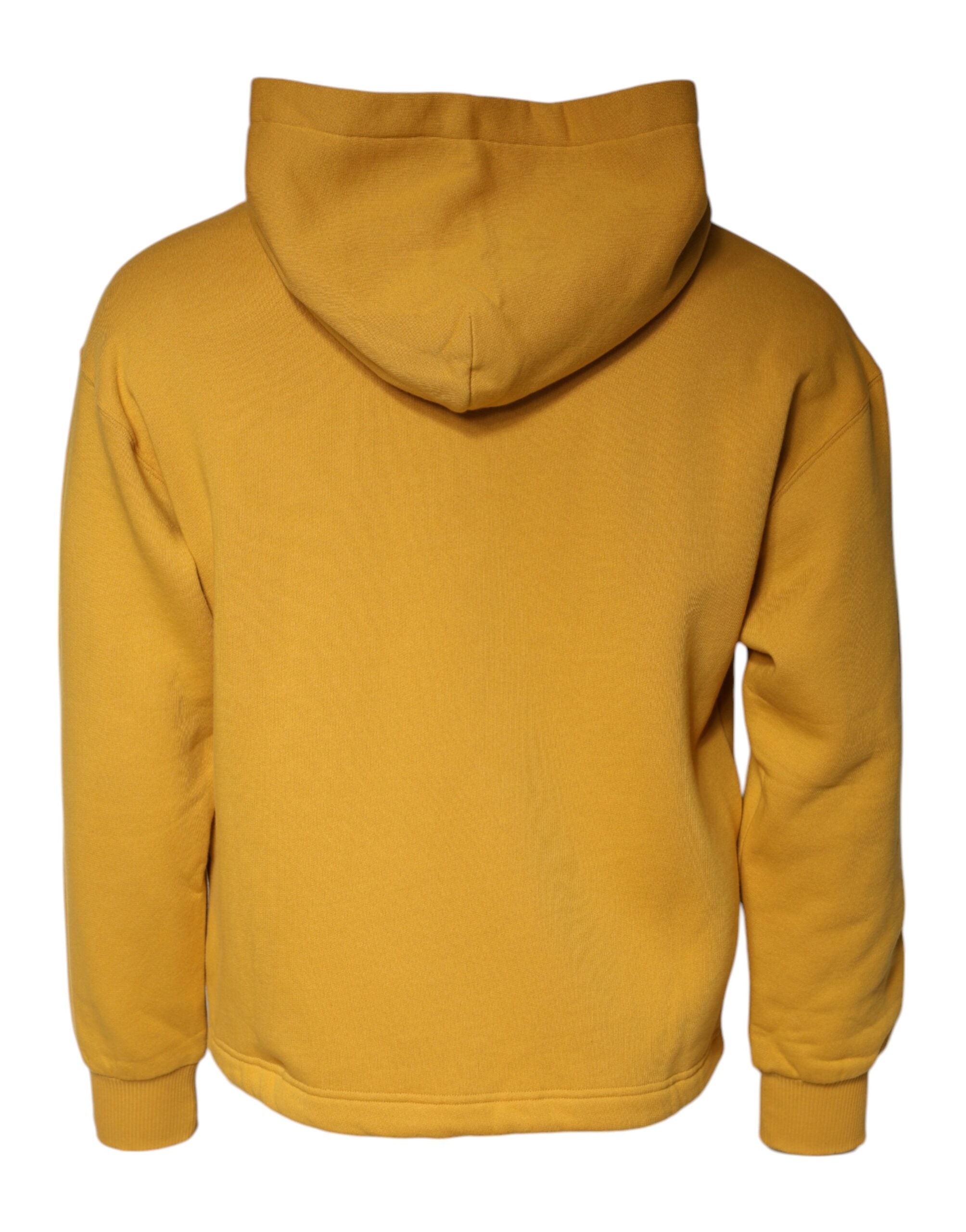 Dolce & Gabbana Mustard DG Hoodie for Men Pullover